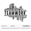 Đội Văn Phòng Văn Phòng Vinyl Dán Tường Nền Cửa Sổ Kính Trang Trí Cửa Teamwork Thành Công Doanh Nghiệp Truyền Cảm Hứng Tiếng Anh Decal Công Ty