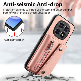 Ốp Điện Thoại Cho Xiaomi 17 15T Poco X8 Pro Max X7 F7 M8 Redmi K90 Pro Max Nam Châm Mạnh Có Thể Tháo Rời Ví Ốp Lưng