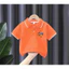 Áo Sơ Mi Polo Trẻ Em In Hình Máy Bay Tay Ngắn Unisex Hàng Đầu Mặc Đi Học Hàng Ngày