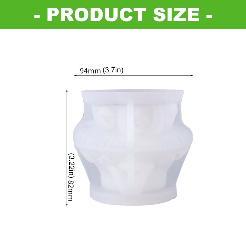 Khuôn Silicon King Dùng Làm Chậu Cây Và Đồ Trang Trí Thủ Công
