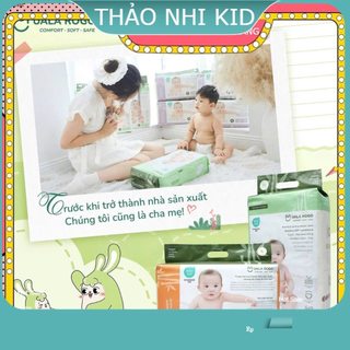 ( 0 quà - giá tri ân) Tã/bỉm UalaRogo sợi tre mềm mại, chống tràn, thấm hút tốt đủ size - TỔNG KHO BỈM LINH ĐÀM