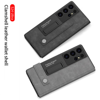 Ví Da Mờ Lật Funda Dành Cho Samsung Galaxy s26 S25 s24 s23 Siêu Đựng Thẻ Ốp Lưng