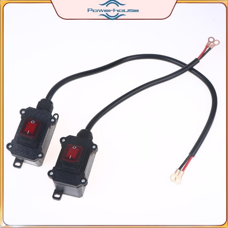 Điện Xe Máy Pin Điện Ngắt Kết Nối 12V / 24V Chống Nước Cắt Điện Cách Ly Hạng Nặng Giết.