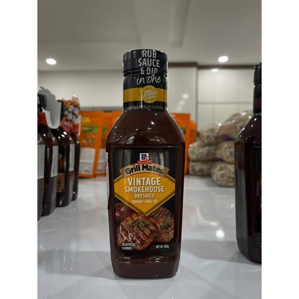 Sốt Ướp Chấm BBQ McCormick Grill Mates 500g Đủ Vị, Hương Vị BBQ Chuẩn Mỹ, Tiện Lợi Cho Mọi Bữa Tiệc