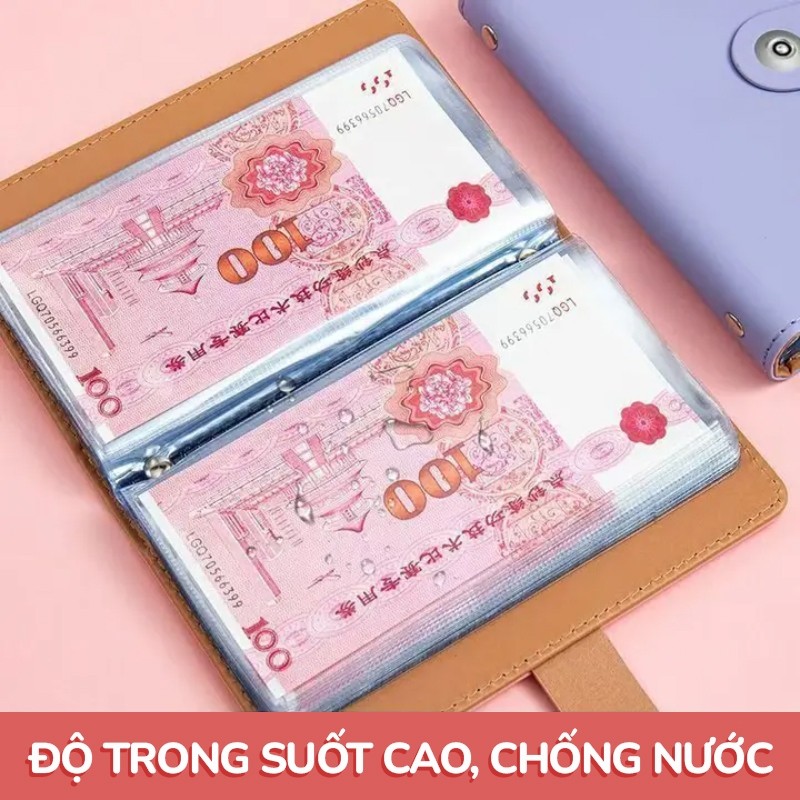 Sổ Tiết Kiệm Đựng Tiền Cao Cấp 100 Trang – Thiết Kế Sang Trọng, Theo Dõi Chi Tiêu Hàng Ngày Tiện Lợi