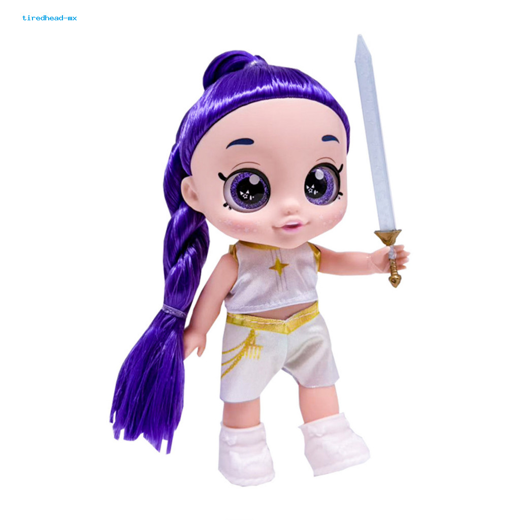 Tiredhead 5d Búp bê mắt mờ Búp bê Vinyl 10 Inch với 5 khớp 5d Đôi mắt mờ Biểu hiện sống động Hình sưu tập – Quà tặng hoàn hảo cho trẻ em Trang trí máy tính để bàn cho Đông Nam