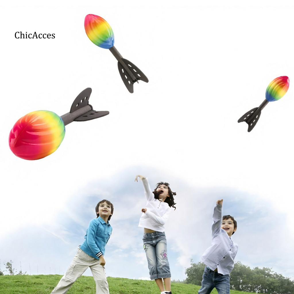 ChicAcces Trò chơi ném ngoài trời Đồ chơi tên lửa giáo dục phi tiêu cho trẻ em – Trò chơi ngoài trời bằng bọt mềm Vật lý vui nhộn Hoạt động học tập Đồ chơi an toàn cho trẻ em Đông Nam Á