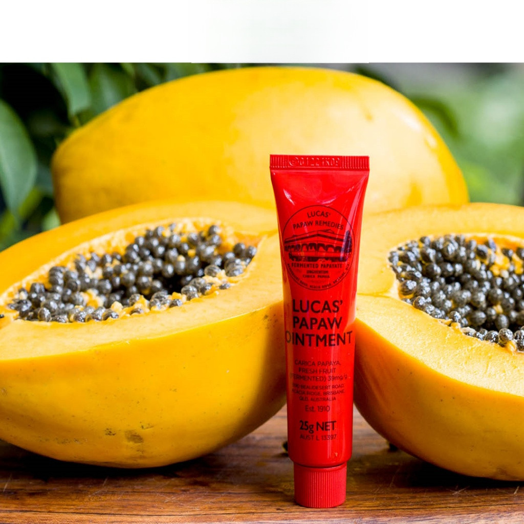 Bùng nổ nâng cấp mới Kem đu đủ đa năng Úc Lucas Papaw Ointment 25gr/75gr