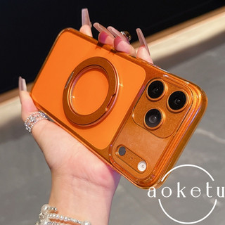Ốp điện thoại PC từ tính xoay trong suốt chất lượng cao thích hợp cho iPhone 13 14 15 16 17 Pro Max trong suốt cao bao gồm tất cả các ốp lưng cứng chống rơi