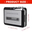 Đầu phát băng cassette di động VIC với cổng tai nghe 3 5mm USB Cassette sang MP3