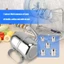 Bình bếp đa năng bằng thép không gỉ để đựng gia vị pha chế cà phê bằng dầu chính xác