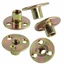 Bộ 10 T-nut Lỗ Brad Thép Carbon, M6/M8/M10, Đế Tròn, Tán Nữ, Vít-in, Dùng Lắp Đặt Nội Thất, Tên Hãng/Sản Phẩm