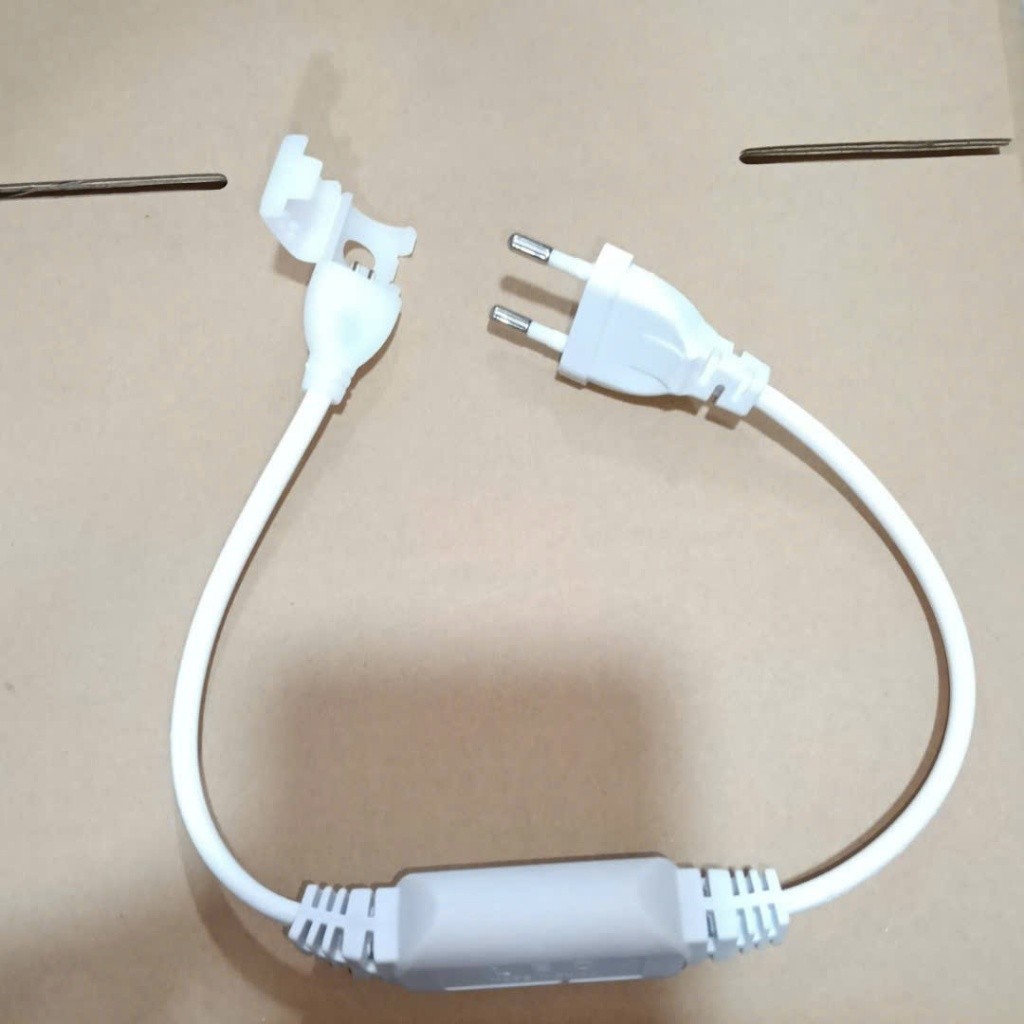 Nguồn led bấm 2835 có phích cắm điện 220V chuyên dùng cho dây led  2 hàng nhấp nháy nhiều kiểu