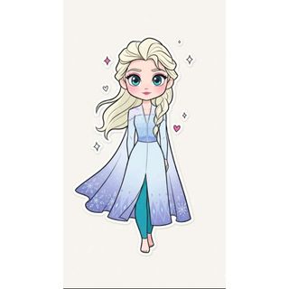 Móc khoá nhân vật Nữ hoàng băng giá Elsa