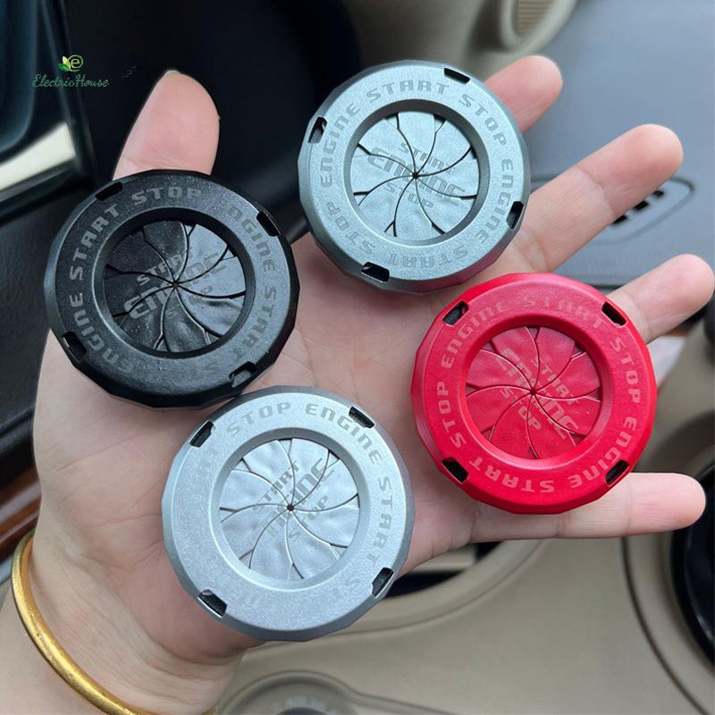 [Nhà Điện] Xe Moto Engine Start Stop Button Cover Công Tắc Đánh Lửa Loại Lưỡi Dao Nắp Bảo Vệ Xoay Được Trang Trí Nội Thất Trang Trí Stier mới