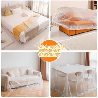 【COD】Phụ kiện bảo vệ nội thất không thể thiếu khi sơn sửa: bộ vỏ bụi nhựa đa kích thước, chống bụi và nước hoàn hảo.