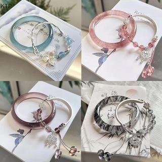 [Ktp] 2 chiếc Vòng Tay Tua Rua Phong Cách Trung Quốc cho nữ-quà tặng trang sức cổ xưa