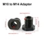 Bộ adapter chuyển ren đa năng M10 M14 M16 Đầu chuyển máy cắt،Kết nối phụ kiện có ren khác với máy