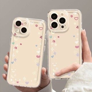 Dành Cho IPhone 17 16 15 14 13 12 11 Pro Max X XR XS Max 6 7 8 Plus Tình yêu Bow Fine Hole trường hợp điện thoại