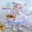 Sáu Điểm bjd Quần Áo Bé Mục Vụ Gothic Phong Cách Búp Bê Quần Áo Búp Bê Trang Phục Cho Bé Quần Áo Đầm 0406