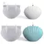 HNKMP DIY Nến Khuôn Silicon 3D Hình Biển Nến Thơm Trang Trí Nhà.