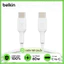 Cáp Sạc Nhanh USB Type C To C Belkin 60W Boost Charge 1M - Dây Bọc Dù Chống Đứt Gãy, Chứng Nhận USB-IF