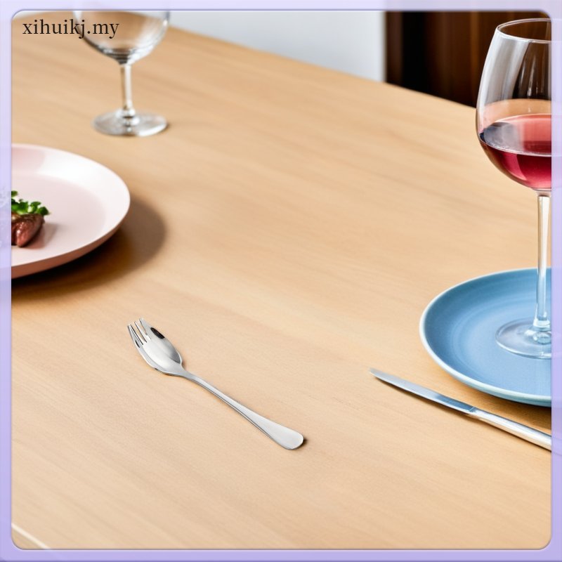 Salad Hike Thìa Và Nĩa Thìa Đo Bằng Thép Không Gỉ Sporks 18.50X3.00X1.50CM Bạc