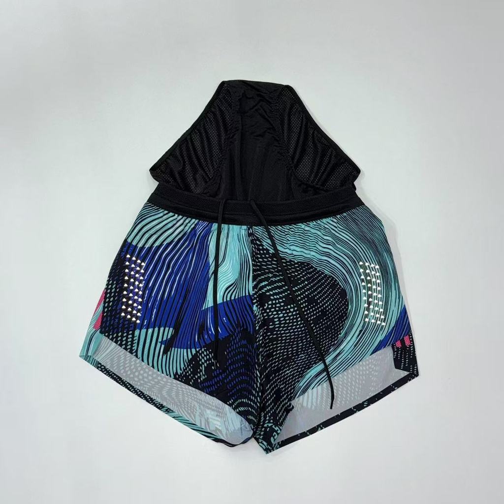Fitness Track and Field Shorts Adhesive Sports Quick-Drying Sports Men's and Women's Marathon Breathable Running Lining Training Shorts vb12