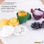 CHEESELY Green Pepper Keeper Fruit Vegetable Crisper Jars Home Food Sealed Storage Box
