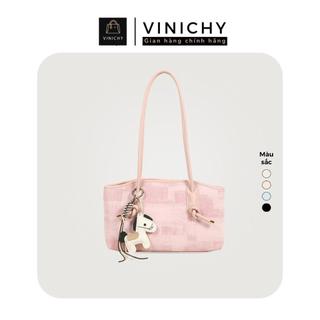 (Deal mở bán tặng quà QU3) Túi xách nữ đeo vai VINICHY, tote dung tích lớn size 30cm HA869