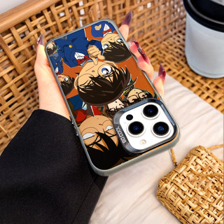 Ốp Lưng Iphone Phim hoạt hình thời trang Cho Iphone 7 xs xr 11 12 13 14 15 16 Pro Max Plus Detective Conan solo lovely