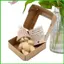 Gấu lo lắng nhỏ trong hộp Hỗ trợ truyền cảm hứng Bộ sưu tập Gấu lo lắng sang trọng Mini có mũ cho Valentines saixit2vn