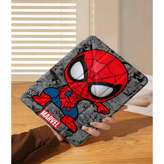 Marvel Spider-Man Ốp bảo vệ gập chữ Y cho iPad cho Air 4/5/6/7/8 M3 M5 iPad Gen 11 A16, Pro 11 M4 Chống sốc