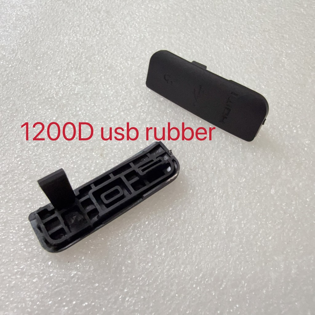 MỚI Dành Cho Canon EOS 1200D HDMI / USB Cao Su Nắp Dưới Cửa Sửa Chữa Máy Ảnh Một Phần