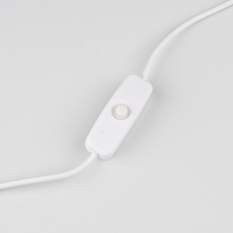 G 5CE Đèn bàn LED DIY Đèn ngủ 501 Cáp chuyển đổi Ổ cắm USB có cáp chuyển đổi Dây nguồn chiếu sáng