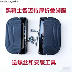 Bàn đạp sau Saige Black Knight e10 b1b2b3 Black Samurai T280T160 Bàn đạp gấp cực dày