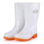 Auste Tread Mưa Giữa Ống Giày Đi Mưa Nam 606 Trắng Giữa Thực Phẩm Vệ Sinh Giày Đi Mưa Bảo Vệ Lao Động Giày Chống Thấm Nước Nhà Sản Xuất Giày Cao Su HKR1
