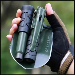Kỹ sư Xẻng Đa Năng Xẻng Gấp Nhỏ Đức Di Động Hoe Đào Ngoài Trời Xẻng Câu Cá Xe Ô Tô