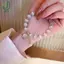 Vòng tay đính cườm Opal và mặt dây chuyền mèo thanh lịch - Sang trọng, đàn hồi