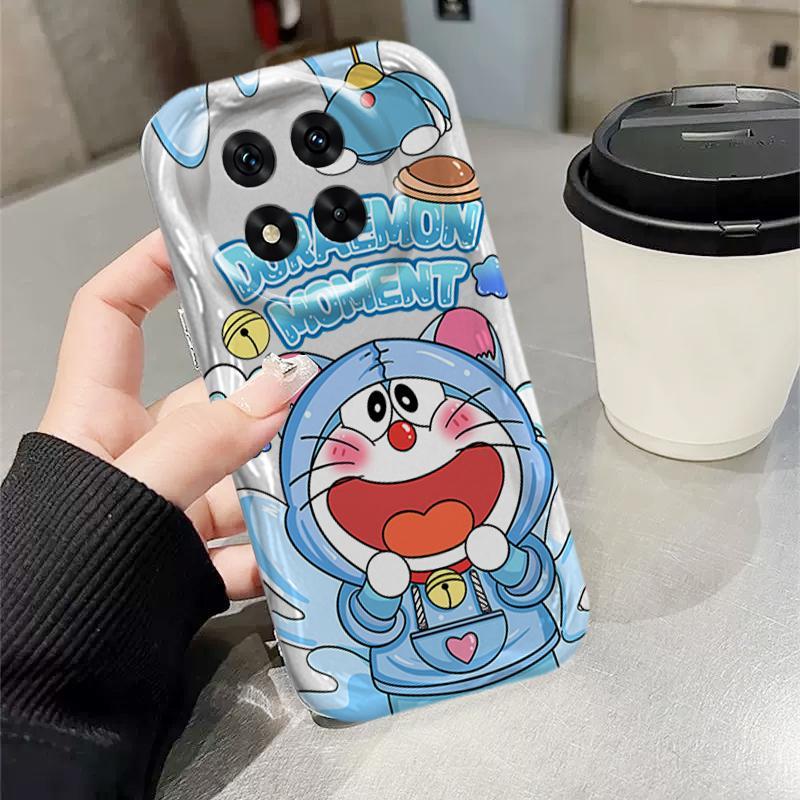 Vỏ Silicon Hoạt Hình Cho Redmi Note 14 Pro 4G 5G 3D Điện Thoại Thông Minh Mềm Ốp lưng Doremon Chống Sốc Ốp Lưng