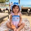 3m-4y Bé Gái Tankini Đồ Bơi Và Mũ Bơi Xù Viền Nơ Sọc In Hình Đồ Bơi Không Tay Cho Bé Tập Đi Bộ Đồ Tắm