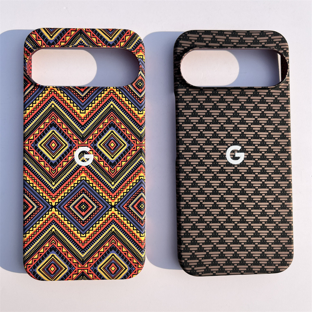 Ốp điện thoại sợi Carbon từ tính siêu mỏng sang trọng cho Google Pixel 7 8 9 10 Pro XL 9A 5G cho vỏ sạc không dây