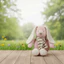 Búp bê thỏ dệt kim QEARY, Đồ chơi nhồi bông mềm mại phong cách Kawaii, Sinh nhật dài chân thủ công cỡ nhỏ Đồ chơi thỏ nhồi bông cho bé gái