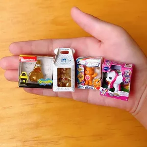 Giả Đồ Chơi Thực Phẩm Đồ Chơi Mini Dễ Thương Siêu Nhỏ Thu Nhỏ Ba Chiều Chơi Nhà Phụ Kiện Siêu Thị 4.17