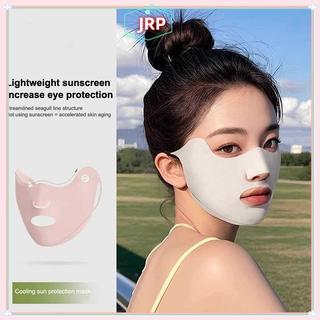 Mặt nạ lụa băng JRP chống tia cực tím, thoáng khí và nhẹ, phù hợp cho các hoạt động mùa hè, có thể giặt được