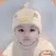 Mũ dệt kim 2-18 tháng có móc mềm mại cho bé mùa đông, Mũ len hoạt hình dễ thương thời trang Mũ len ấm áp cho trẻ mới biết đi