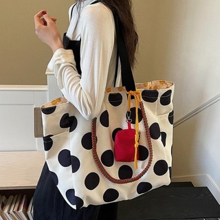 GC2 Túi tote phổ biến hợp thời trang mới dành cho nữ Túi đeo vai vải canvas thông thường thời trang Túi đa năng CG2