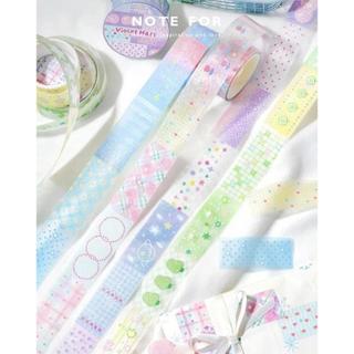 JIANWU Ánh Sáng Muối Câu Series Vintage Ngôi Sao Thắt Nơ Phong Cảnh Chất Liệu Cắt Kéo Thêu Sò PET Băng Sáng Tạo Tạp Chí Văn Phòng Phẩm