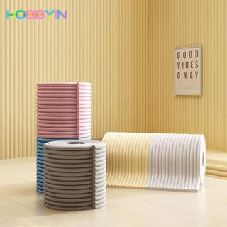 Đệm Chống Va Chạm HOBBYIN, Dải Bảo Vệ Cạnh Bàn 2m Tự Dính, Di Động Mềm Mại An Toàn Cho Bé Đệm Xốp Dày Cho Cửa Sổ Đầu Giường
