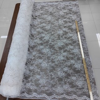 Lưới Thêu Hạt Thêu Đính Hạt Đính Hạt Đính Hạt Đầm Cưới Trẻ Em Quần Áo Ren Vải Handmade diy Rèm Trang Trí